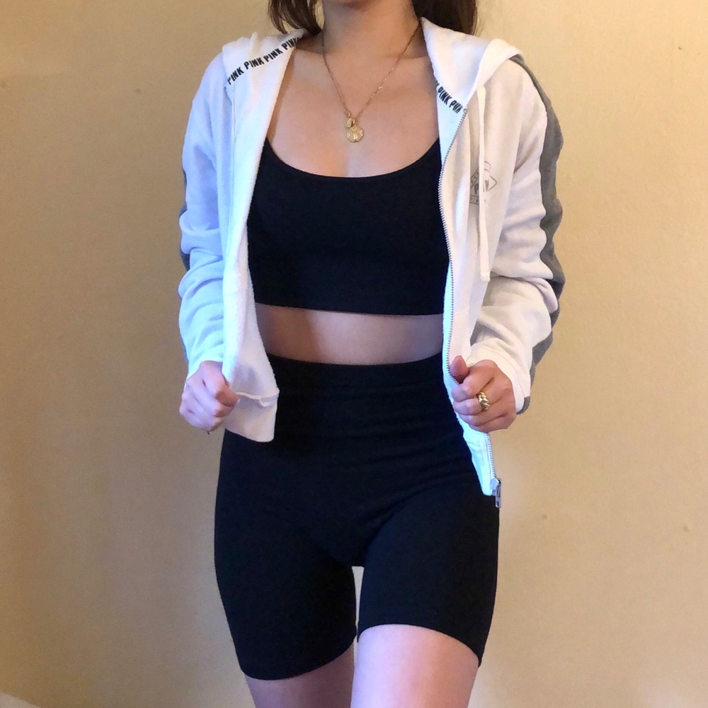 PINK VS Cropped Hoodie
